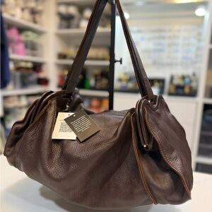 Bottega Veneta Brown Leather vintage Bag